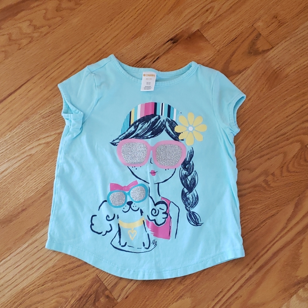 Girls cotton tee